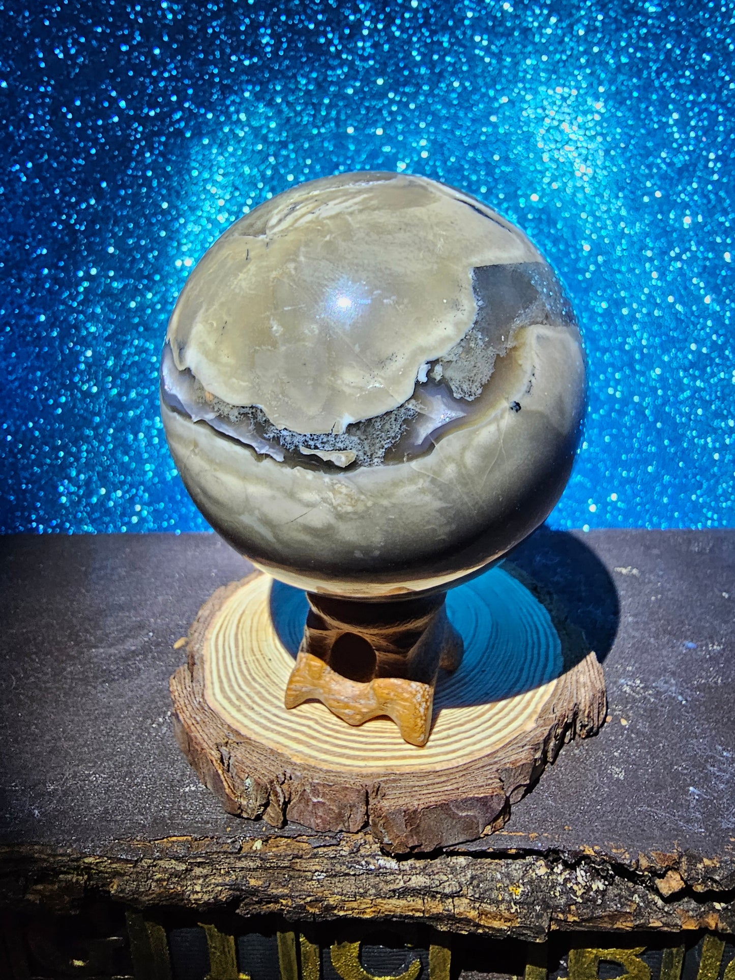 Volcanic Agate Sphere