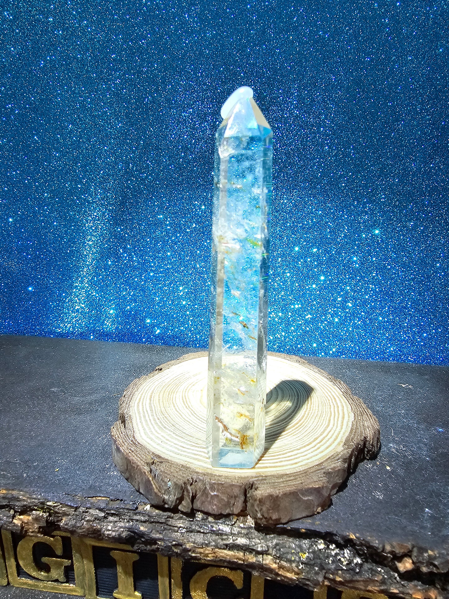 Clear Quartz Tower