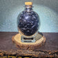 Black Obsidian chip filled Skull Head