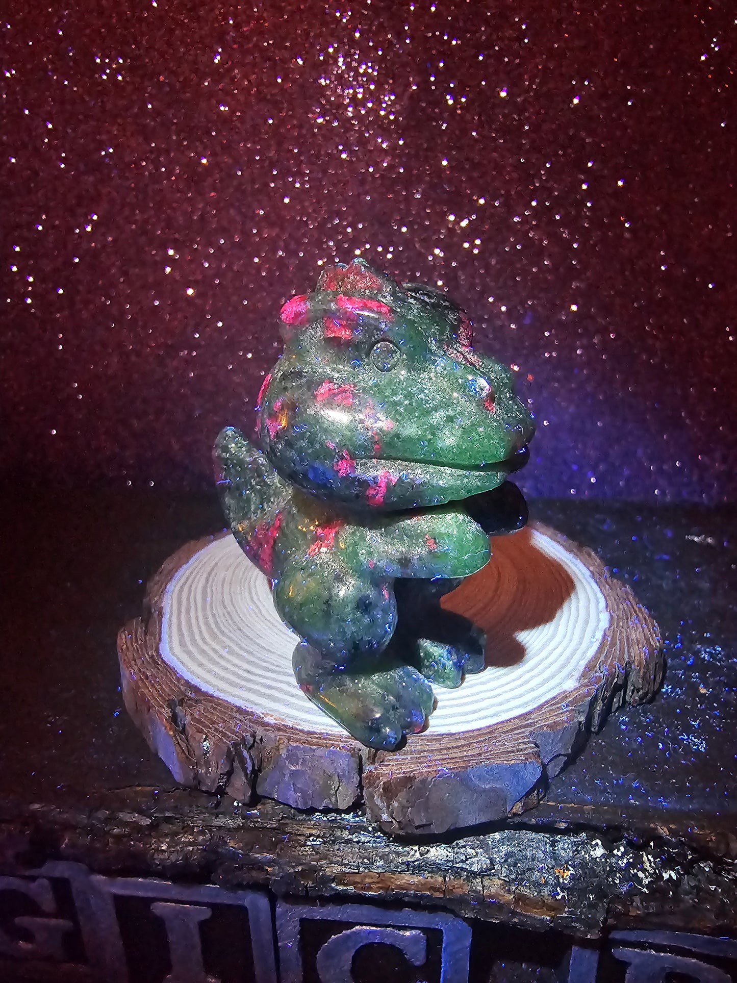 Ruby Zoisite Dinosaur