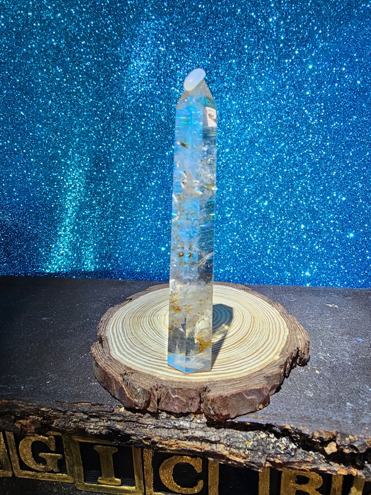 Clear Quartz Tower