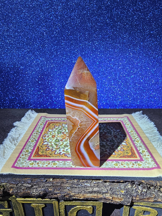 Carnelian Agate Tower