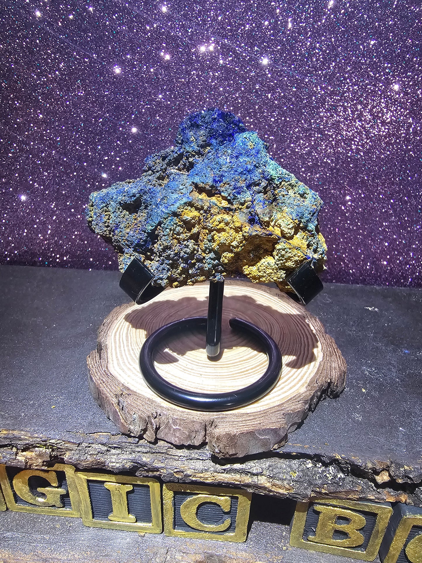 Raw Azurite