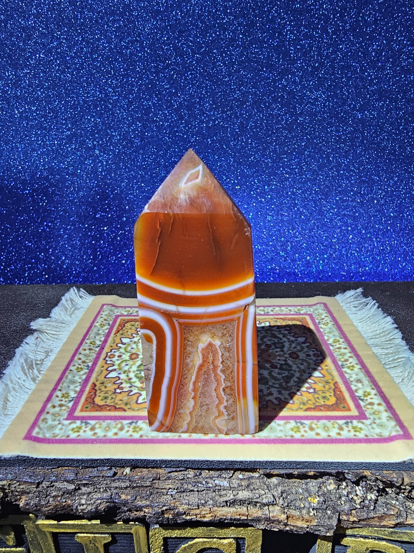 Carnelian Agate Tower