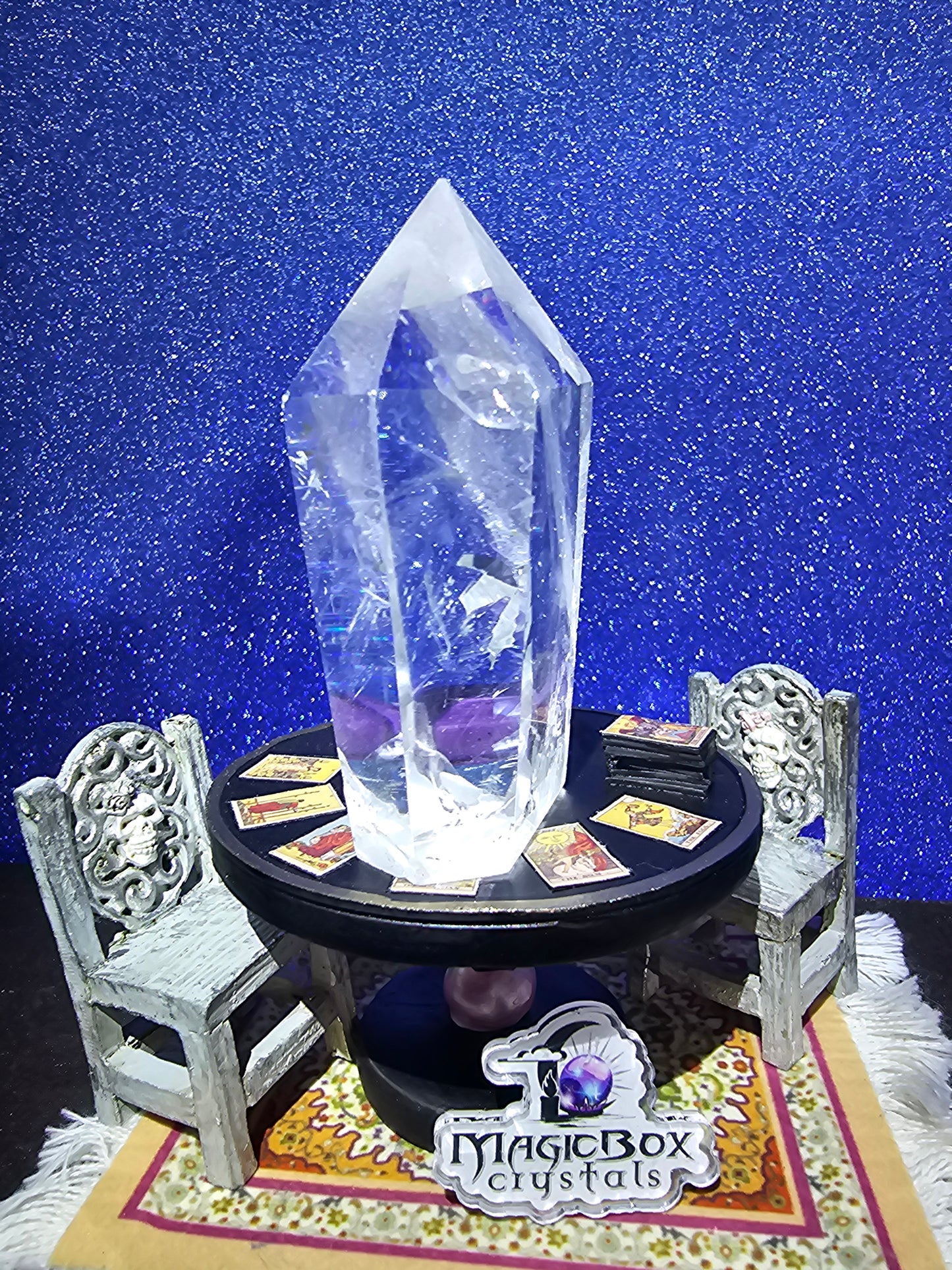 Clear Quartz Tower