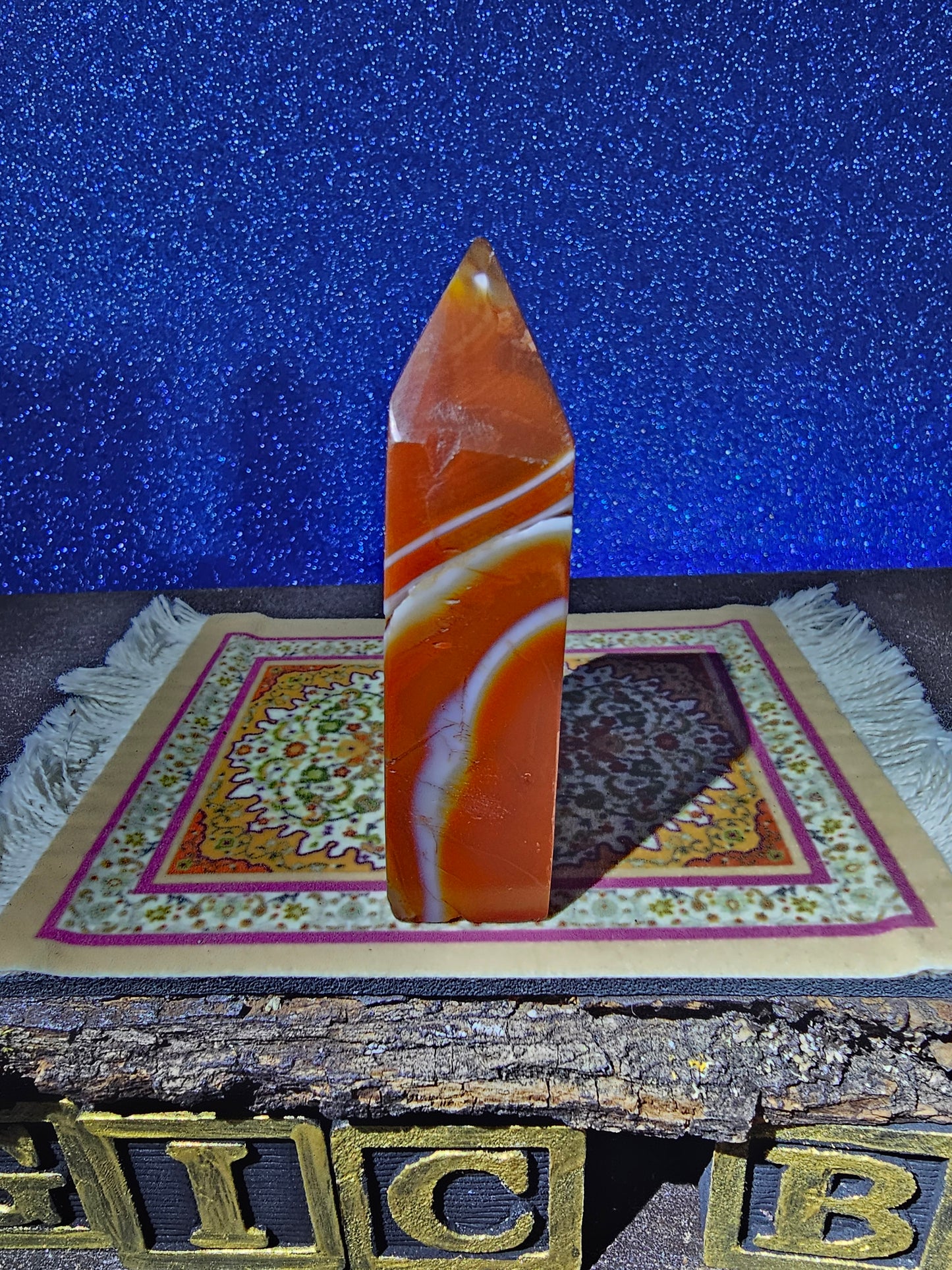 Carnelian Agate Tower