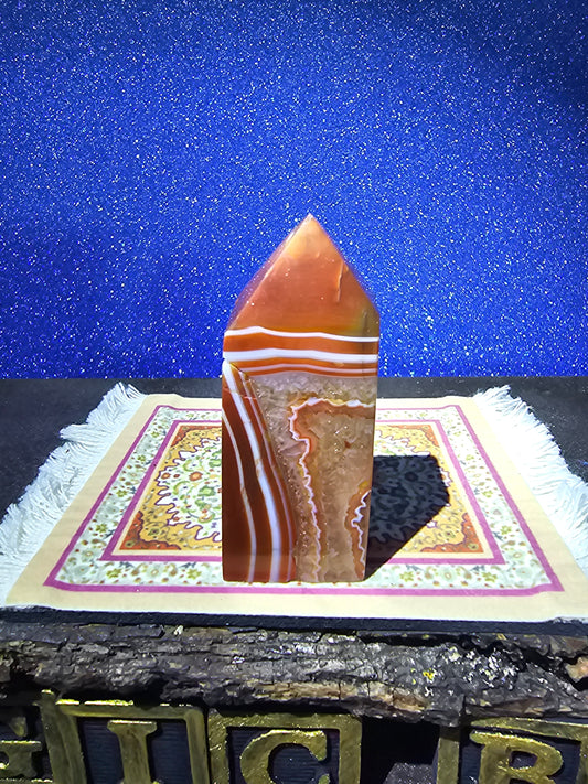 Carnelian Agate Tower