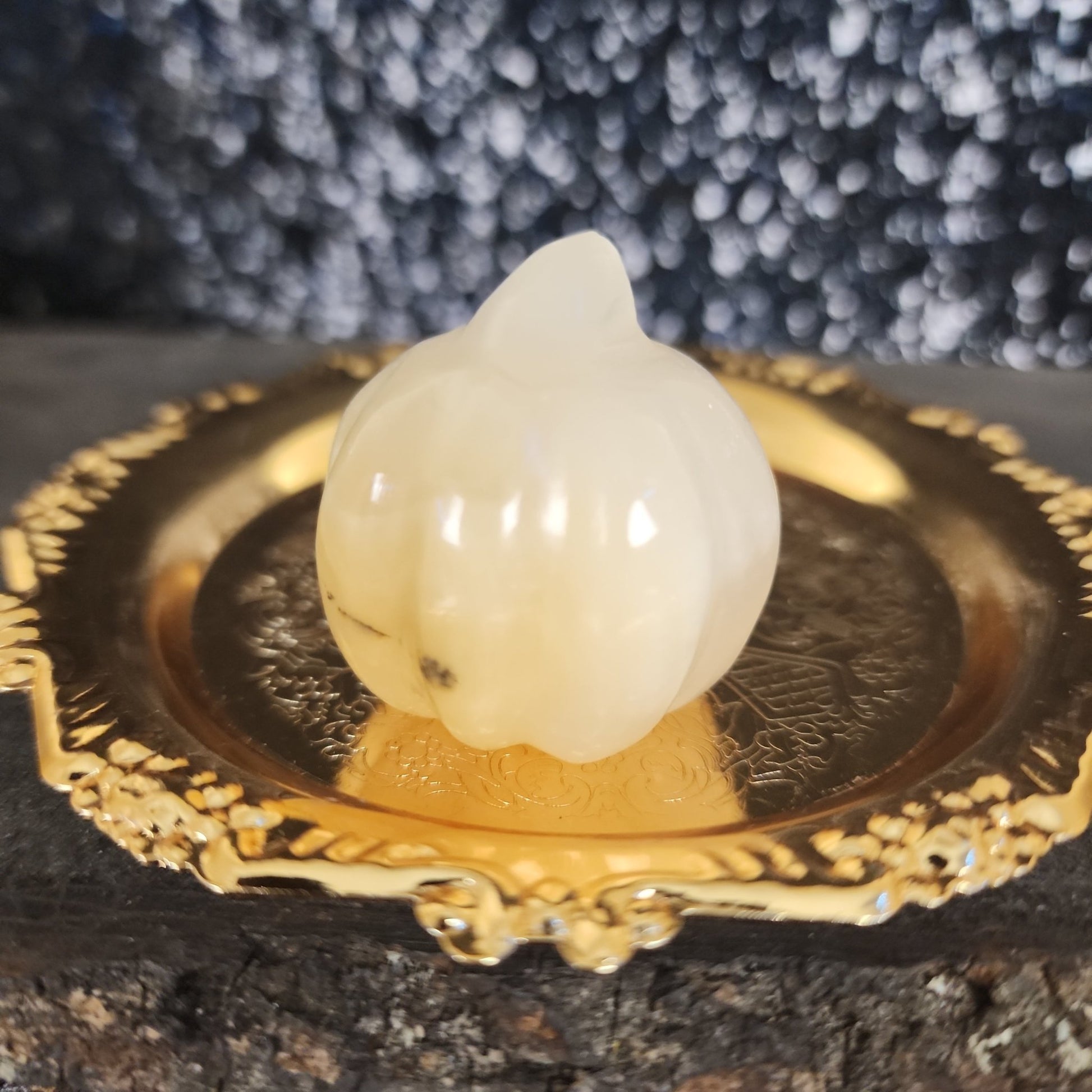 Agate Pumpkin Pair - MagicBox Crystals