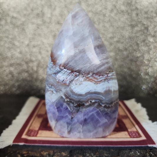 Amethyst Agate Tower - MagicBox Crystals