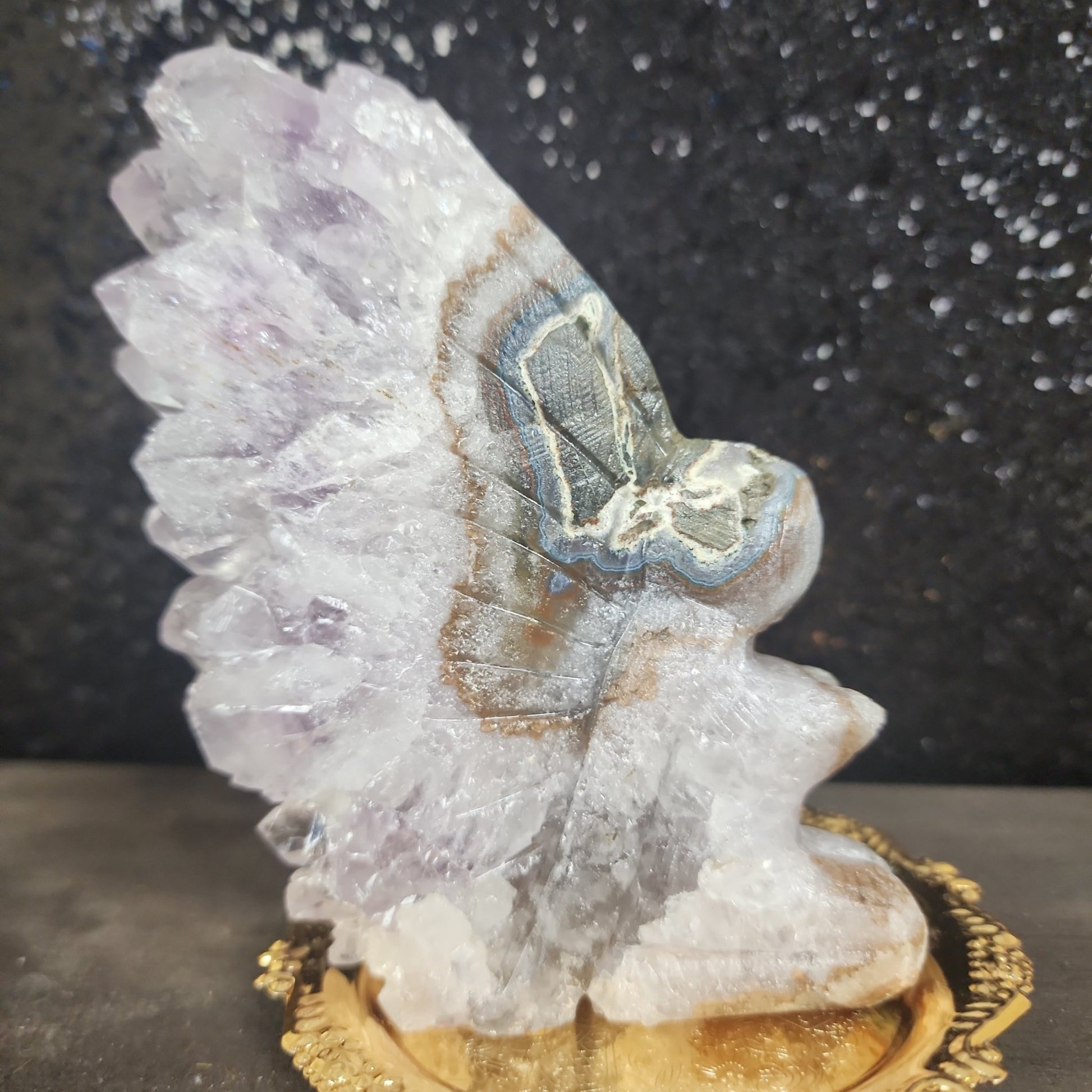 Amethyst Fairy Carving - MagicBox Crystals