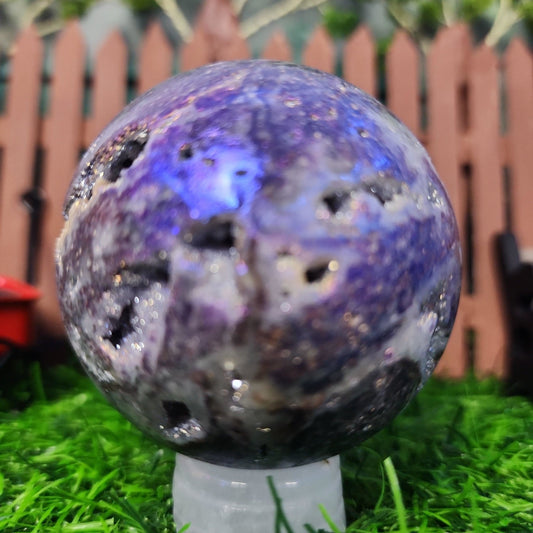 Aura Quartz Sphere - MagicBox Crystals