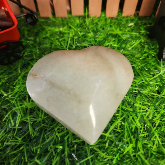 Aventurine Agate Heart - MagicBox Crystals