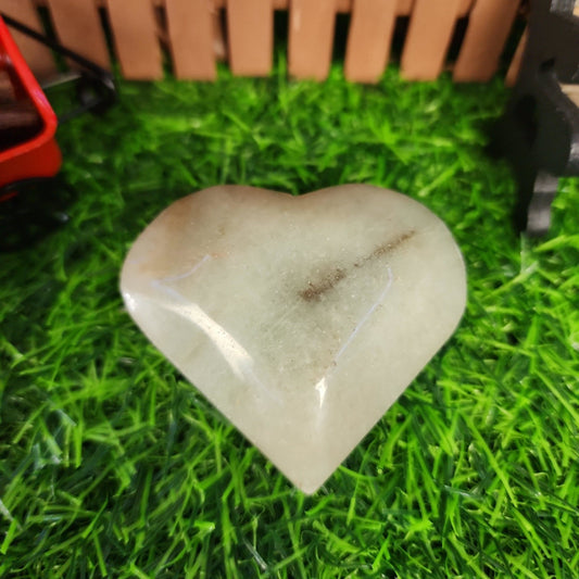 Aventurine Agate Heart - MagicBox Crystals