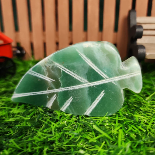 Aventurine Leaf - MagicBox Crystals