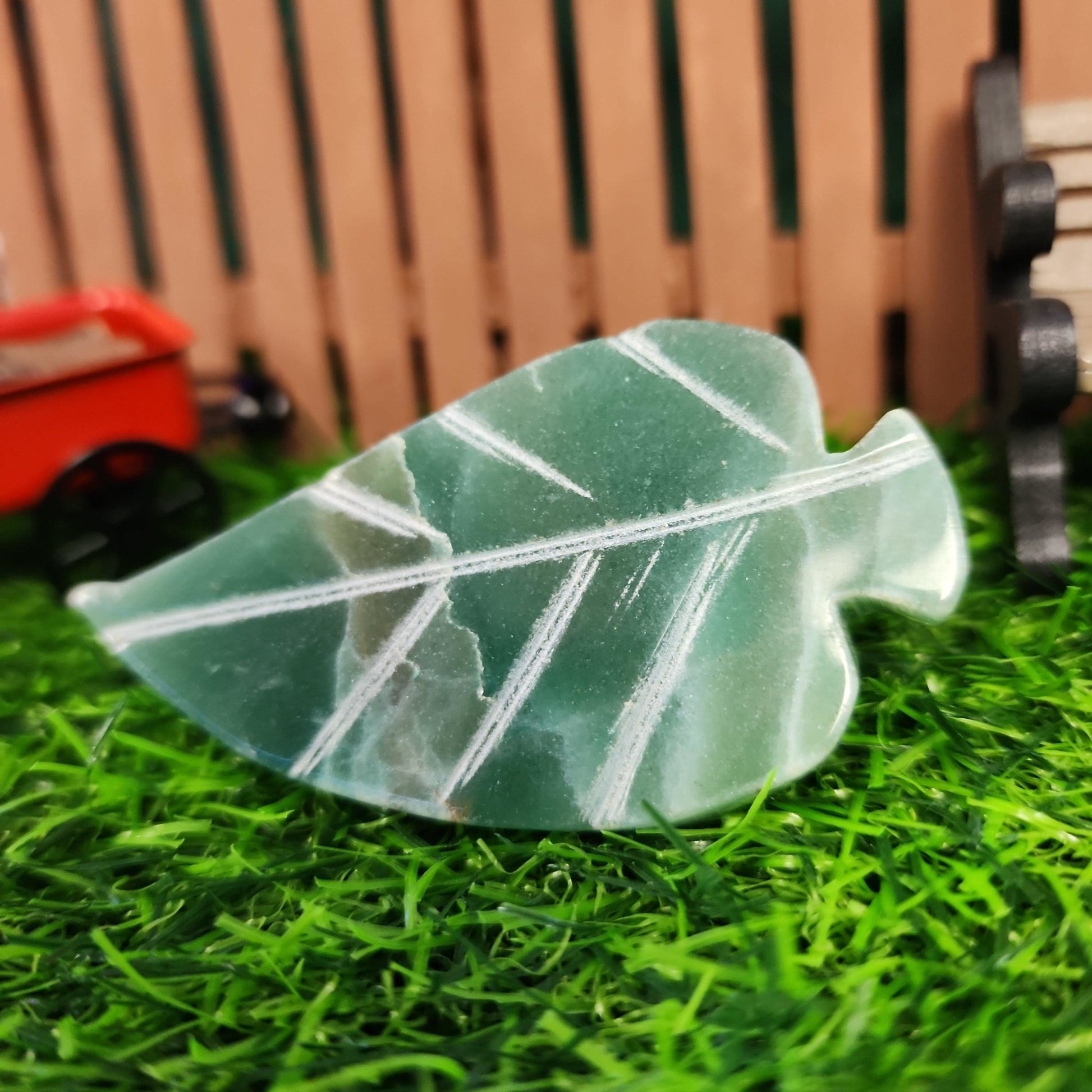 Aventurine Leaf - MagicBox Crystals