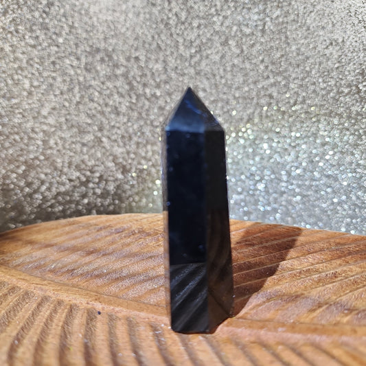 Black Obsidian Tower - MagicBox Crystals