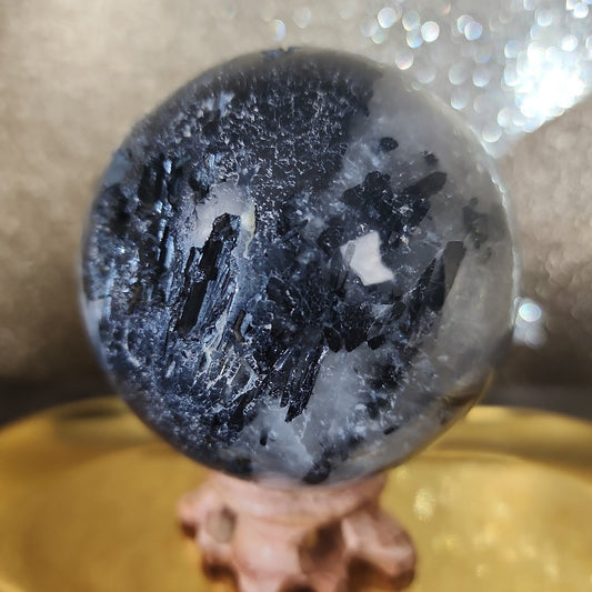 Black Tourmaline Sphere - MagicBox Crystals