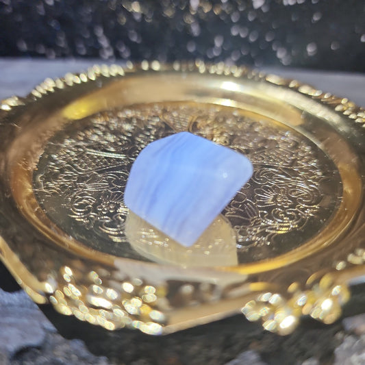Blue Lace Agate Freeform - MagicBox Crystals