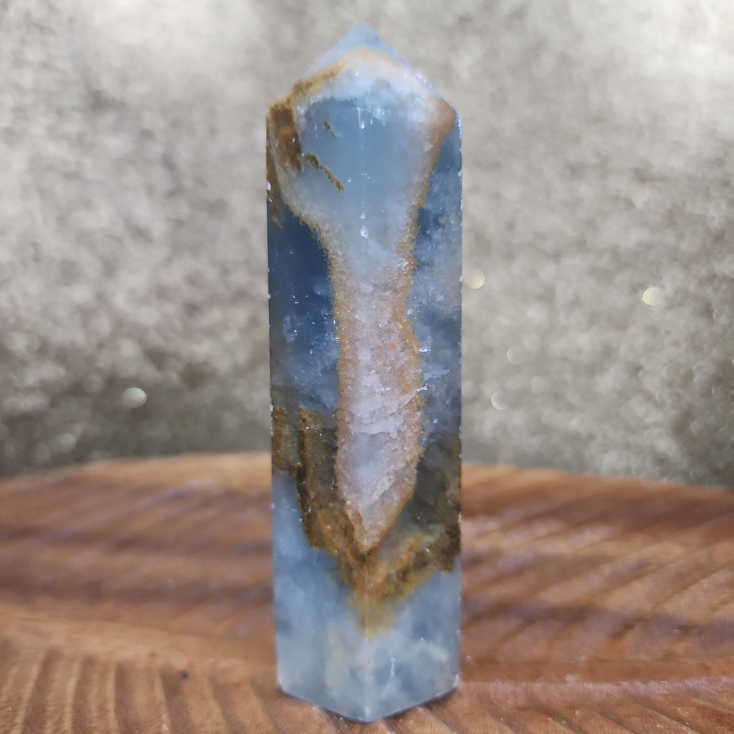 Blue Onyx Tower - MagicBox Crystals