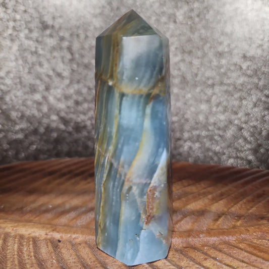 Blue Onyx Tower - MagicBox Crystals