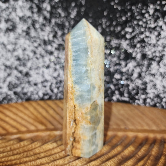 Blue Onyx Tower - MagicBox Crystals