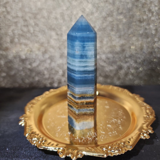 Blue Onyx Tower - MagicBox Crystals