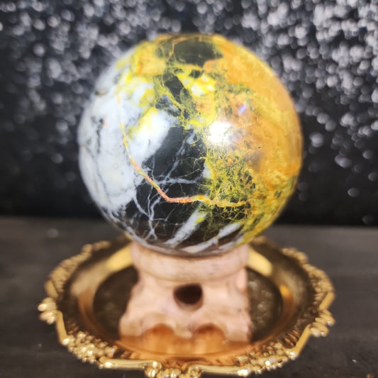 Bumblebee Jasper Sphere