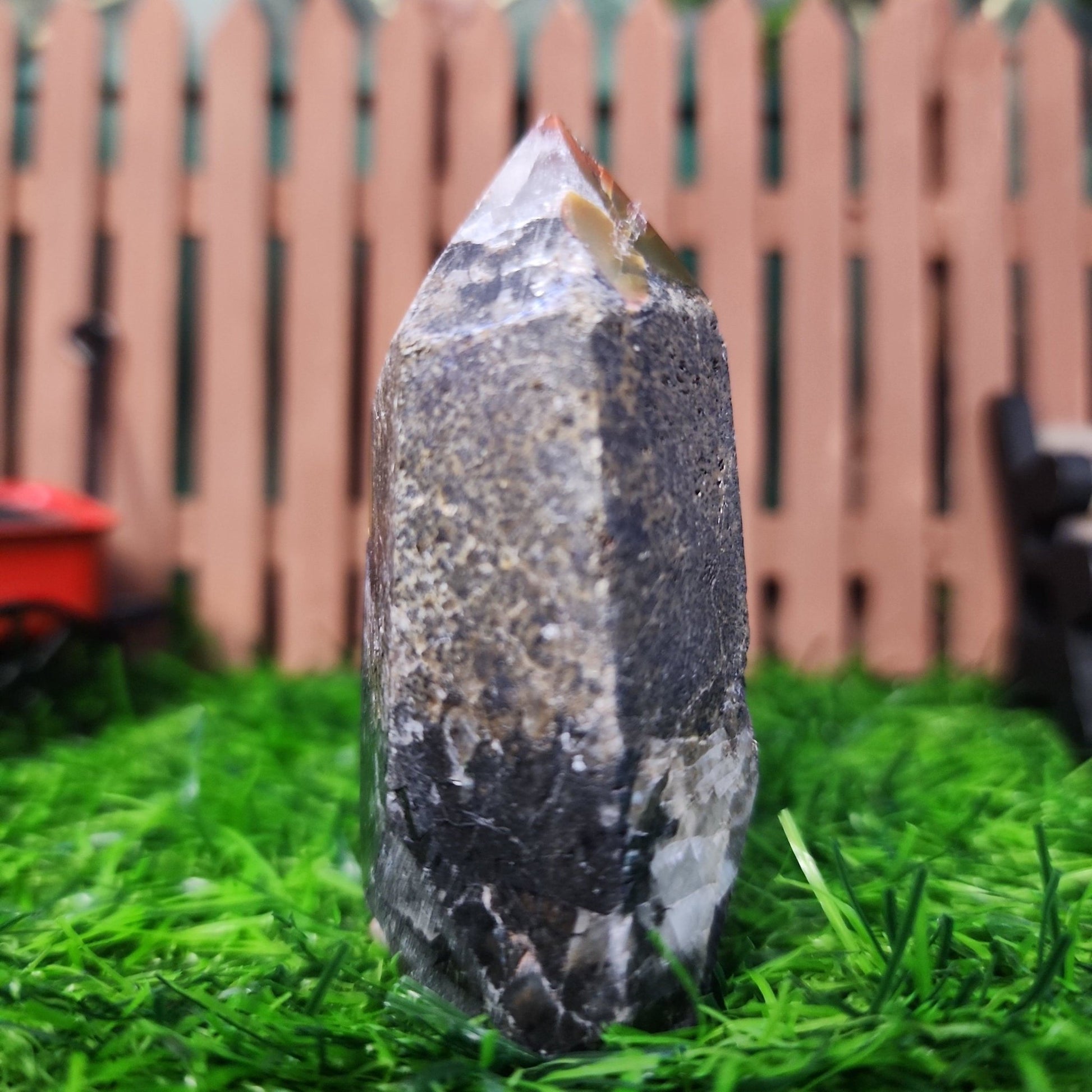 Bumblebee Jasper Tower - MagicBox Crystals