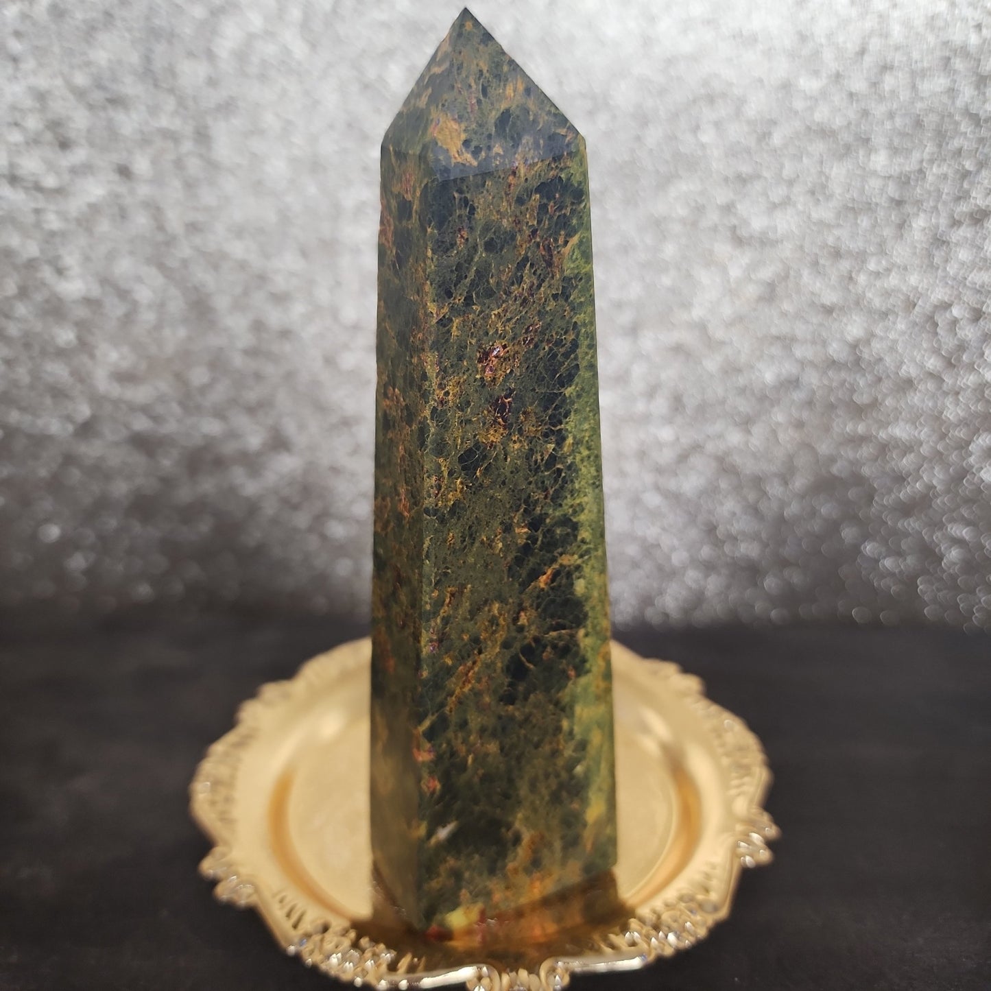 Bumblebee Jasper Tower - MagicBox Crystals