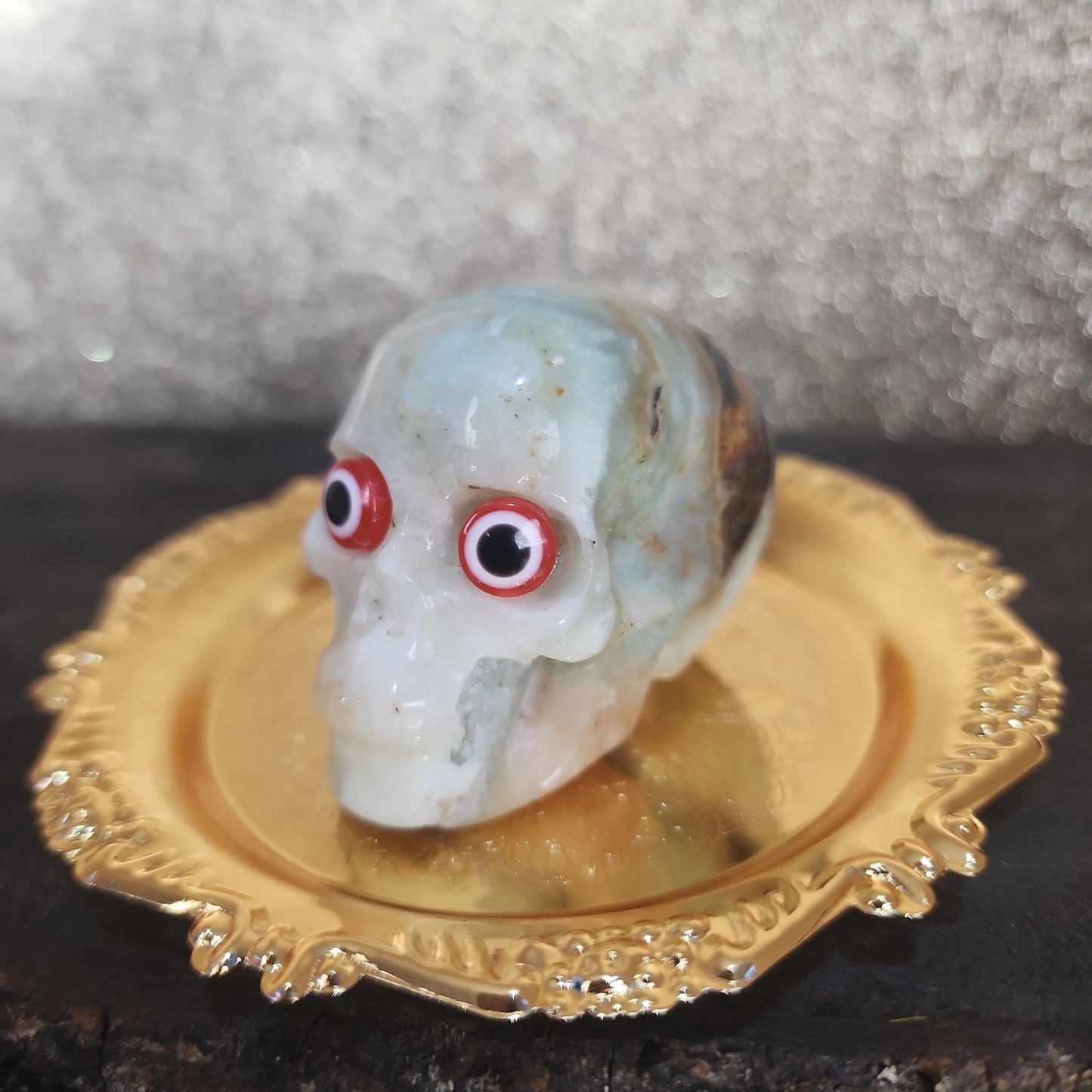 Caribbean Calcite Skull