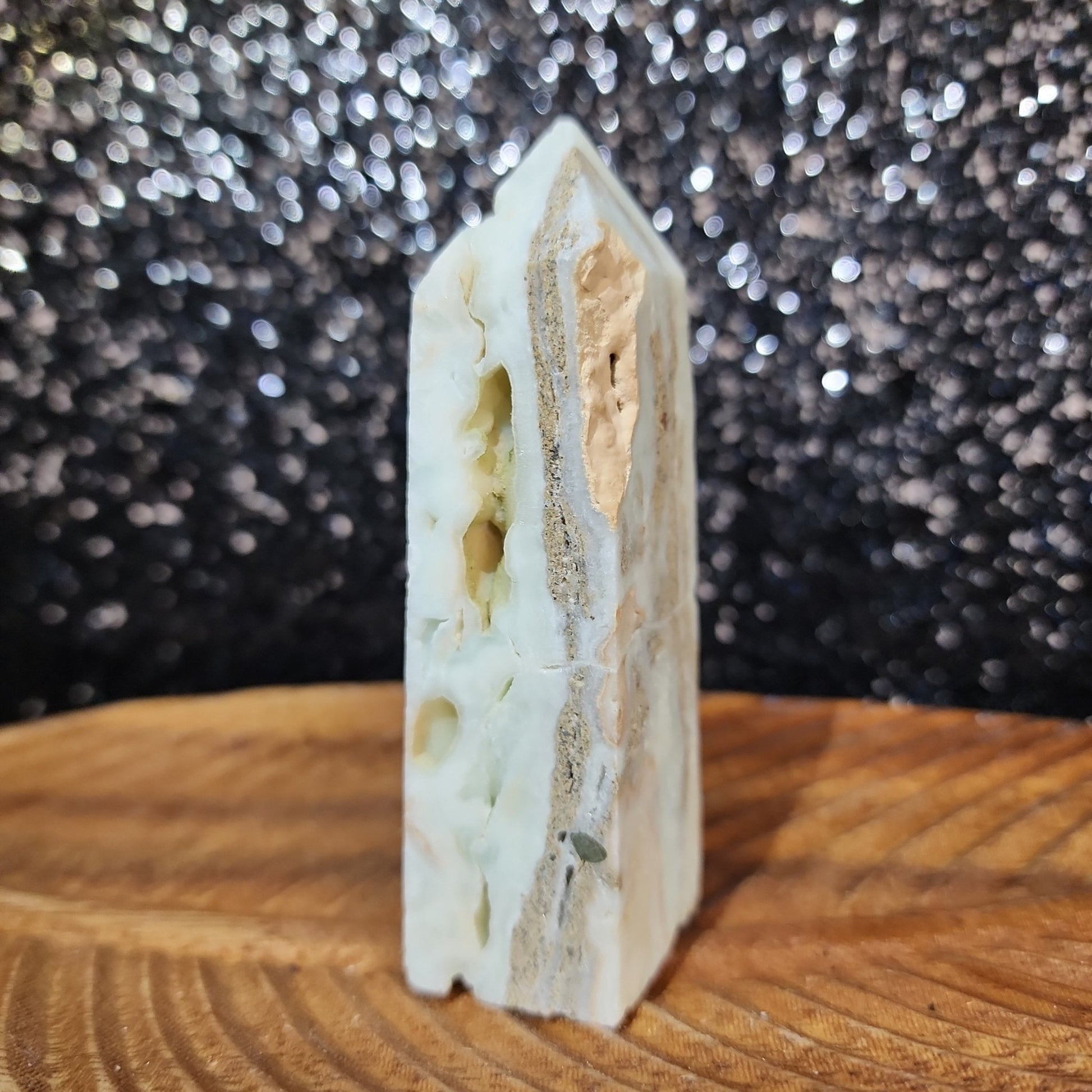 Caribbean Calcite Tower - MagicBox Crystals