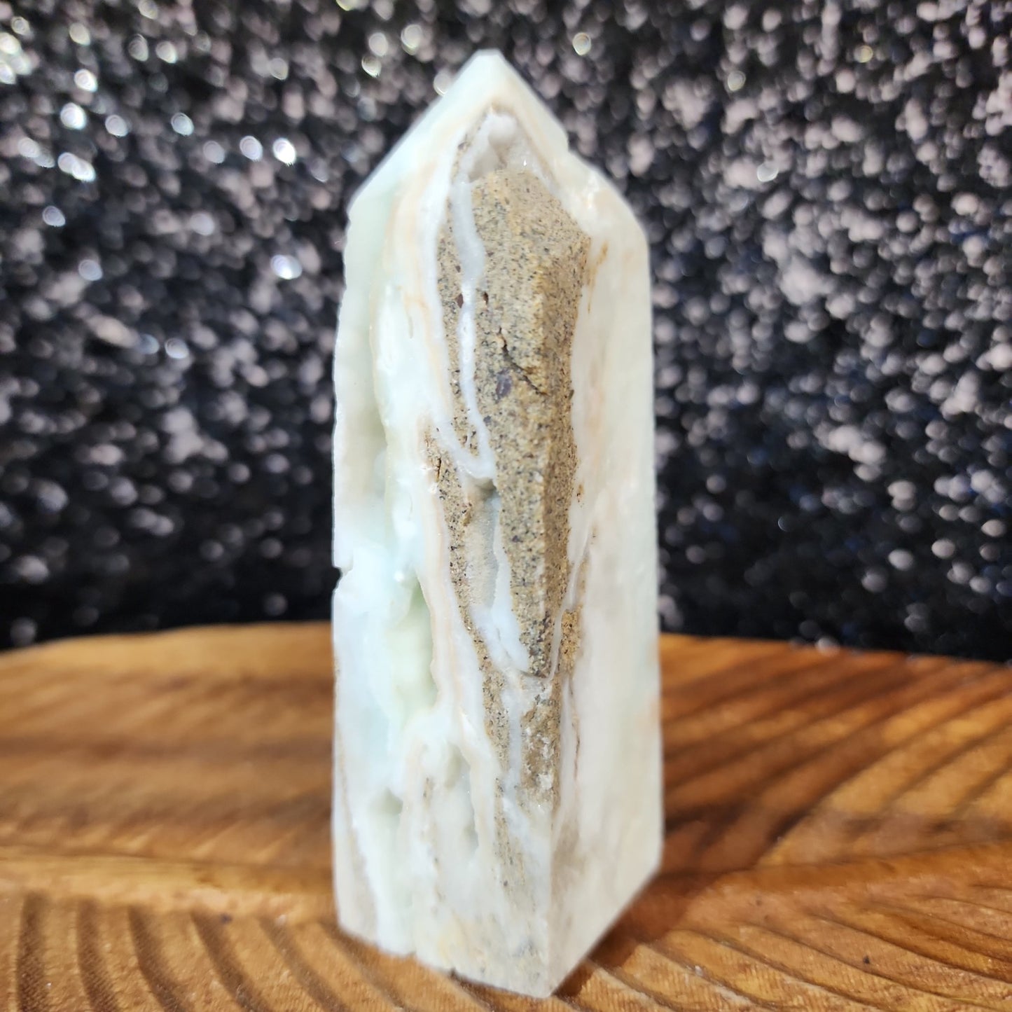 Caribbean Calcite Tower - MagicBox Crystals