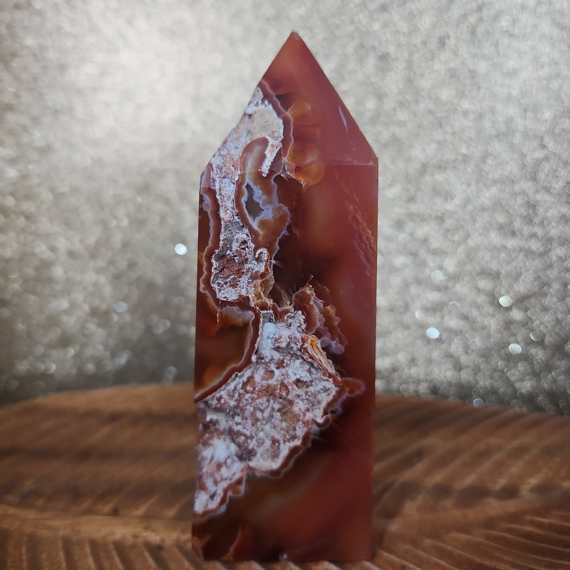 Carnelian Agate Tower - MagicBox Crystals