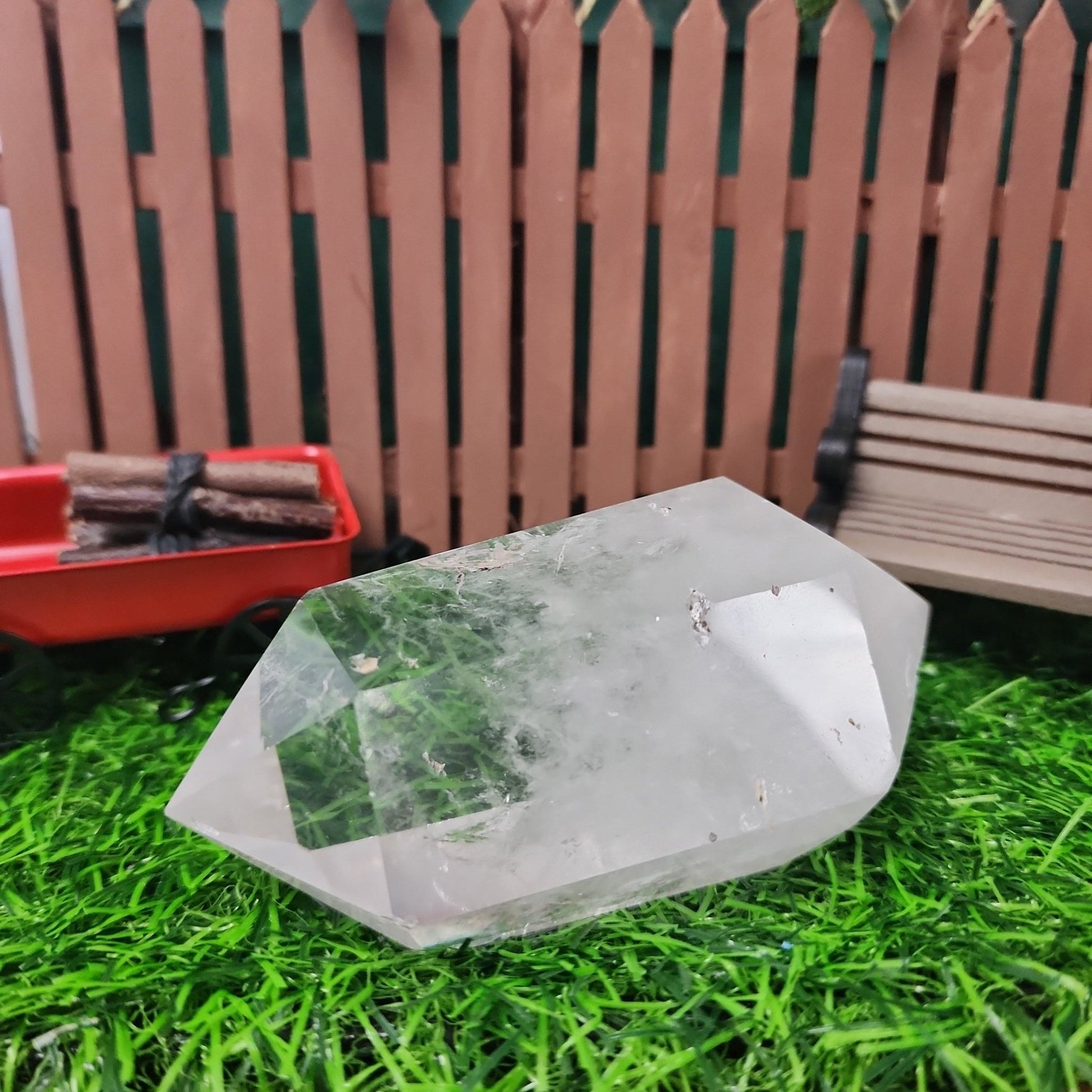 Clear Quartz Doublepoint - MagicBox Crystals