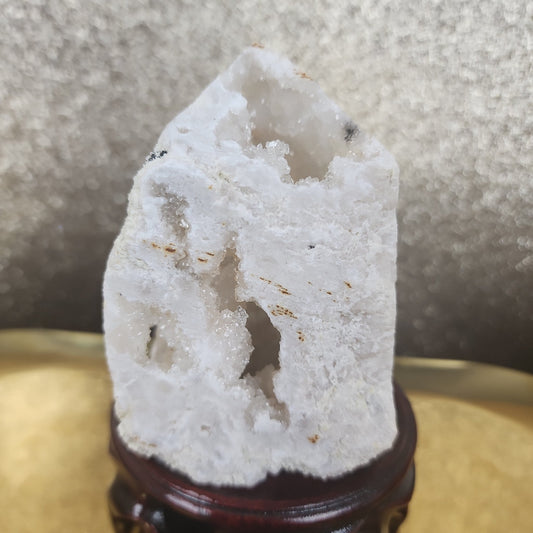 Clear Quartz Druzy House - MagicBox Crystals