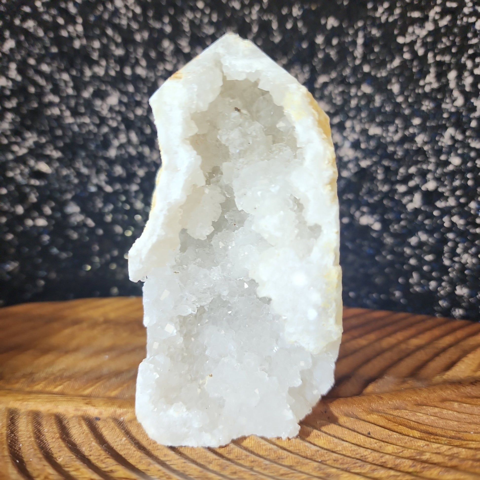 Clear Quartz Druzy House - MagicBox Crystals