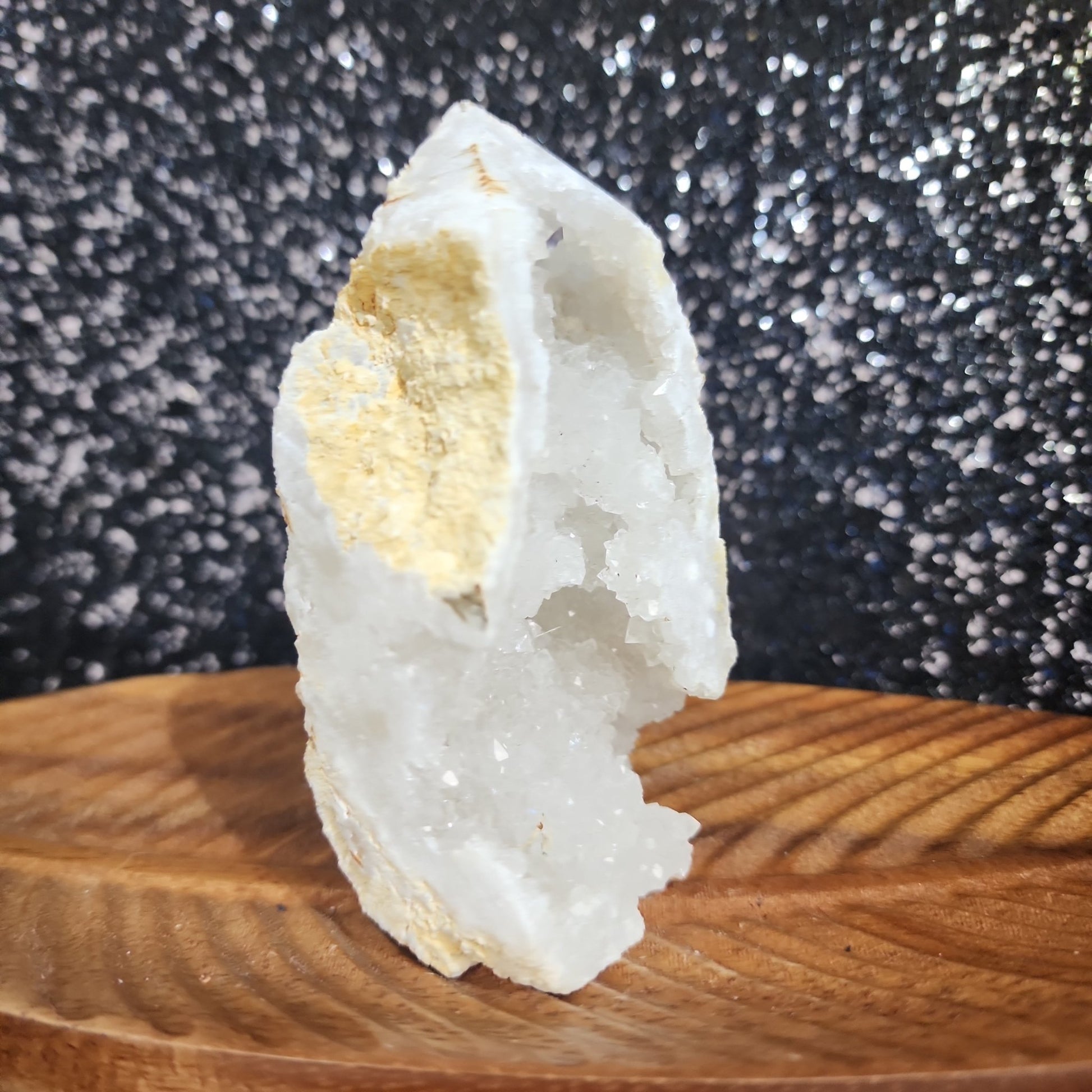 Clear Quartz Druzy House - MagicBox Crystals