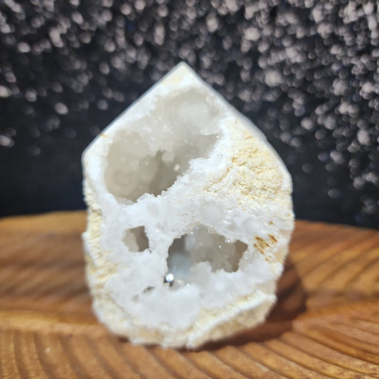 Clear Quartz Druzy House - MagicBox Crystals