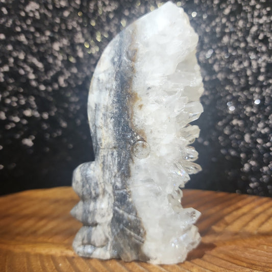 Clear Quartz Fairy Carving - MagicBox Crystals