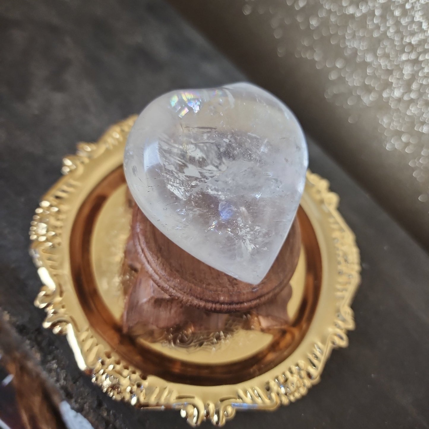 Clear Quartz Heart - MagicBox Crystals