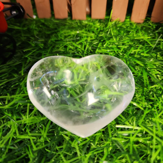 Clear Quartz Heart - MagicBox Crystals