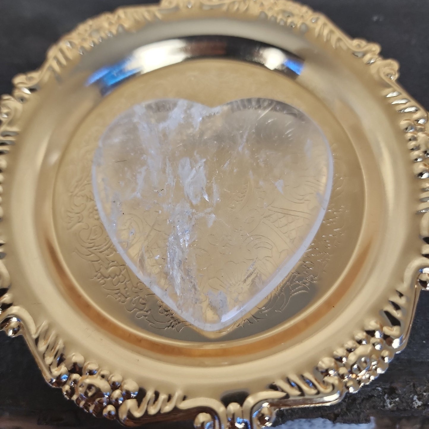 Clear Quartz Heart - MagicBox Crystals