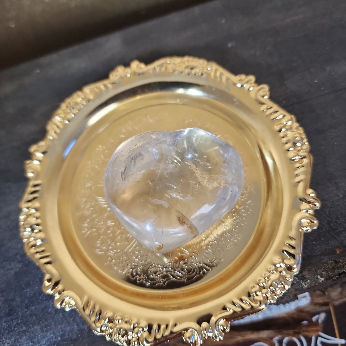 Clear Quartz Heart - MagicBox Crystals