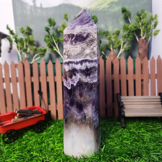 Dark Amethyst Tower - MagicBox Crystals