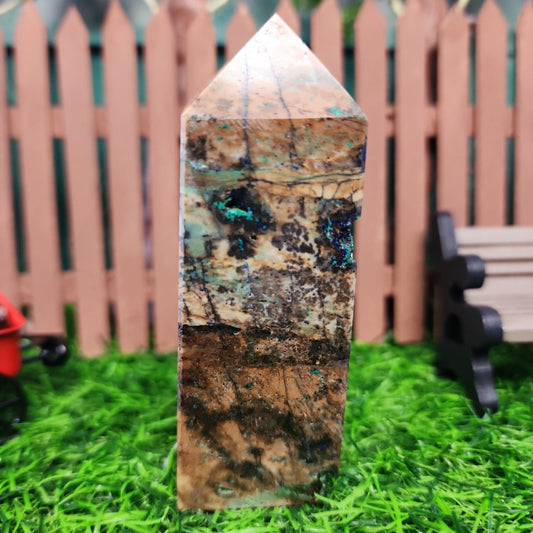 Dendritic Opal Tower - MagicBox Crystals