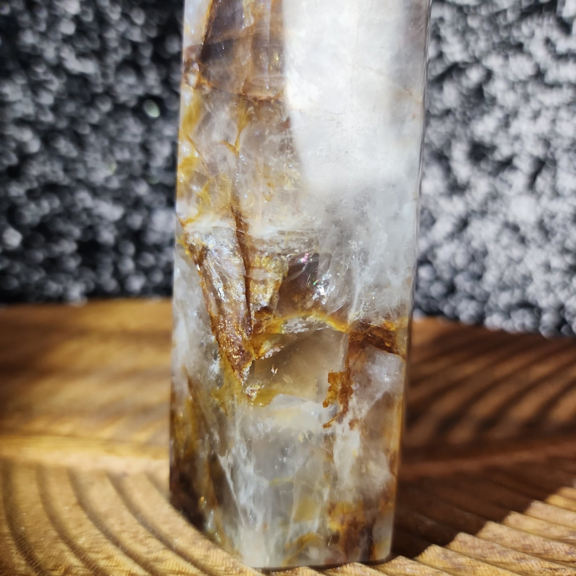 Ferruginous Quartz Tower - MagicBox Crystals