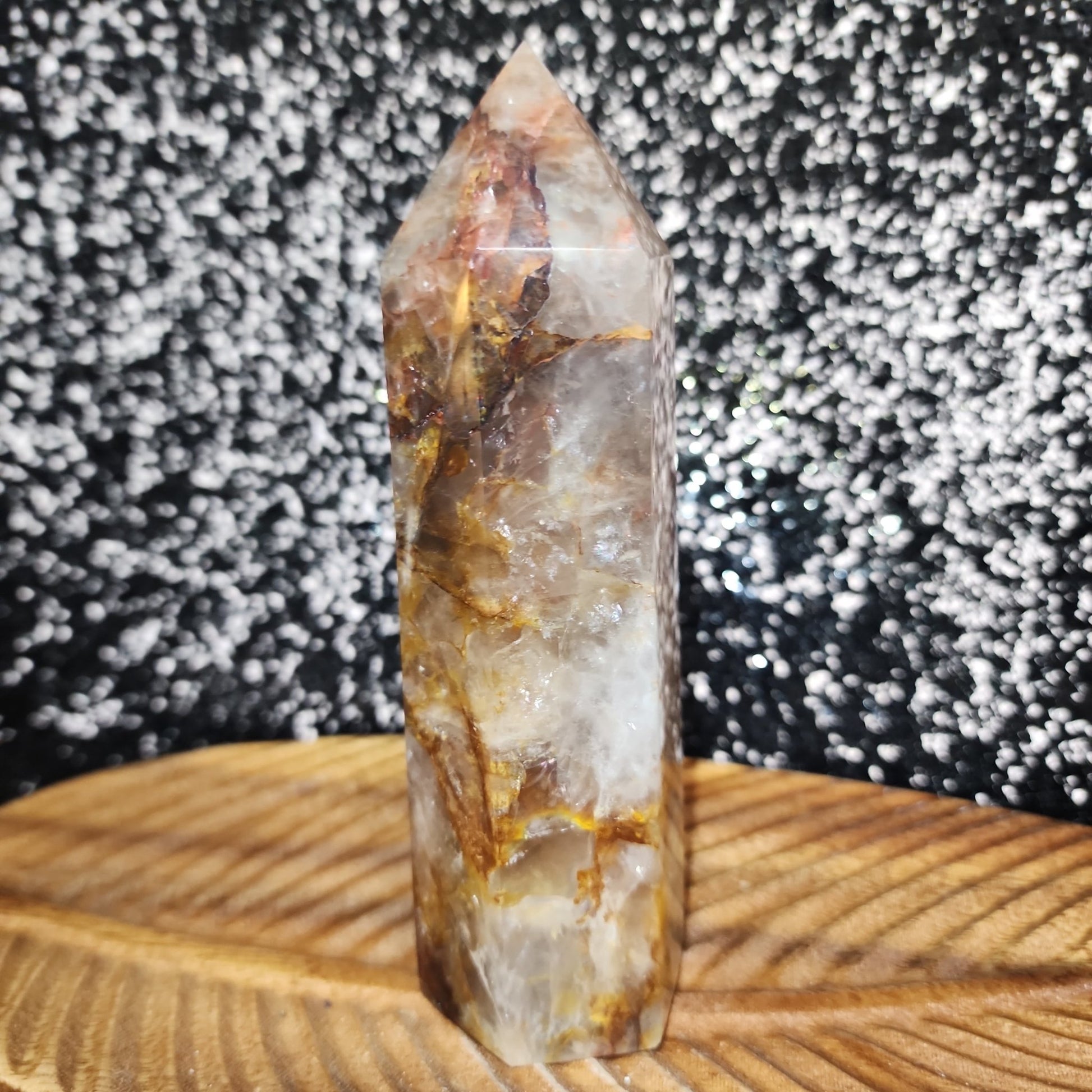 Ferruginous Quartz Tower - MagicBox Crystals