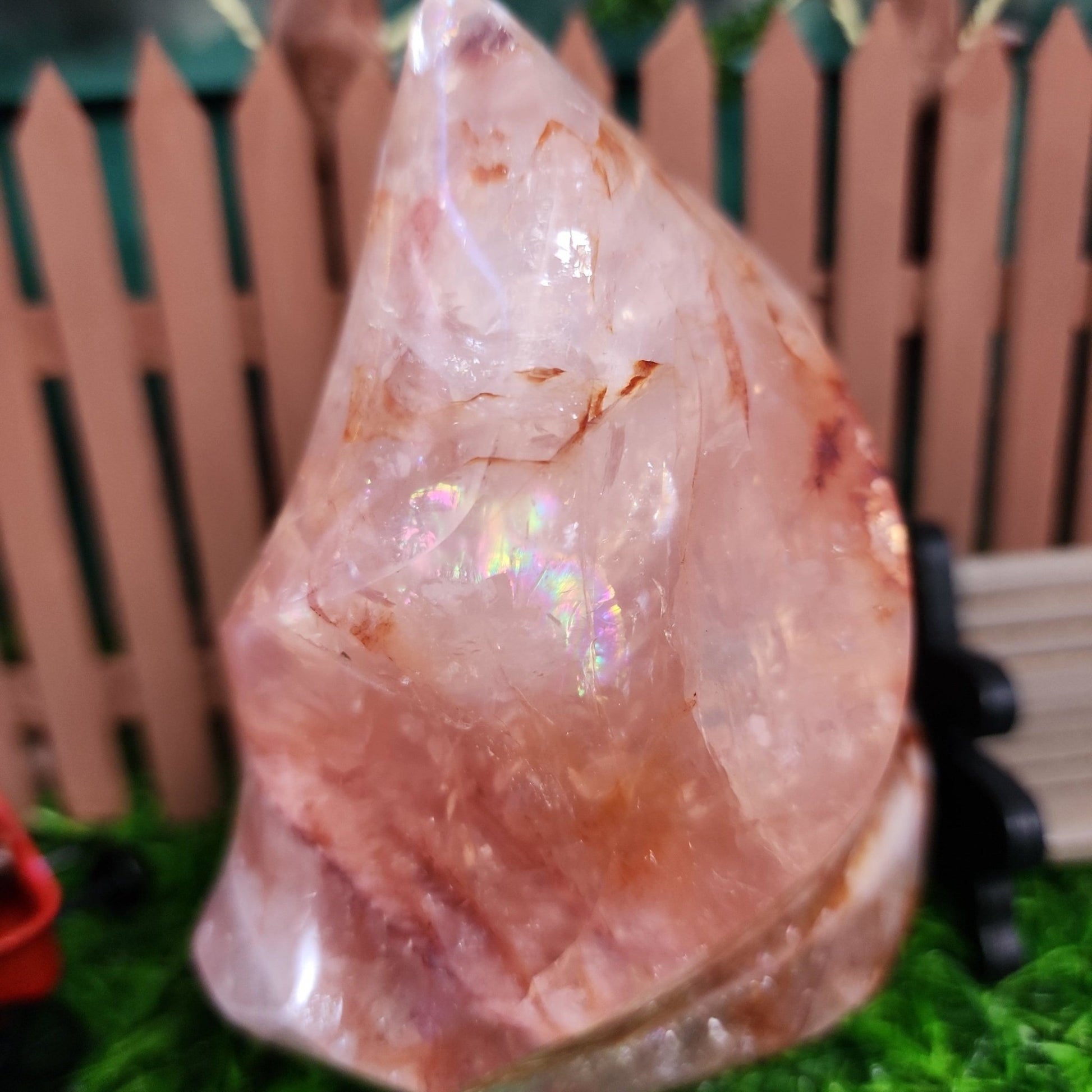 Fire Quartz Flame - MagicBox Crystals