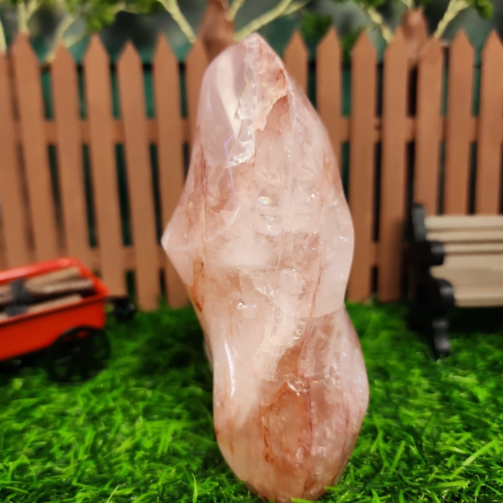 Fire Quartz Flame - MagicBox Crystals