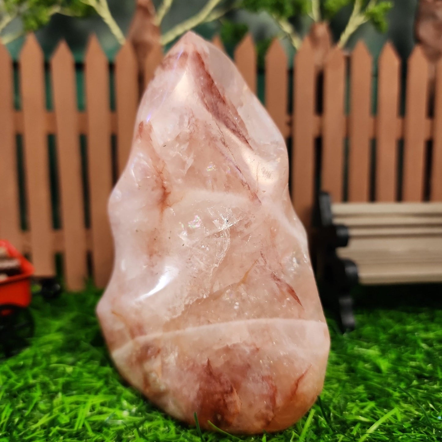 Fire Quartz Flame - MagicBox Crystals